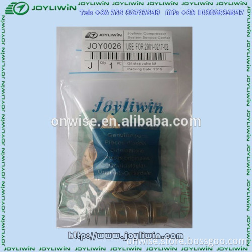 Top-quality alibaba website oil stop valve kit JOY 2901021702 for industrial air compressor